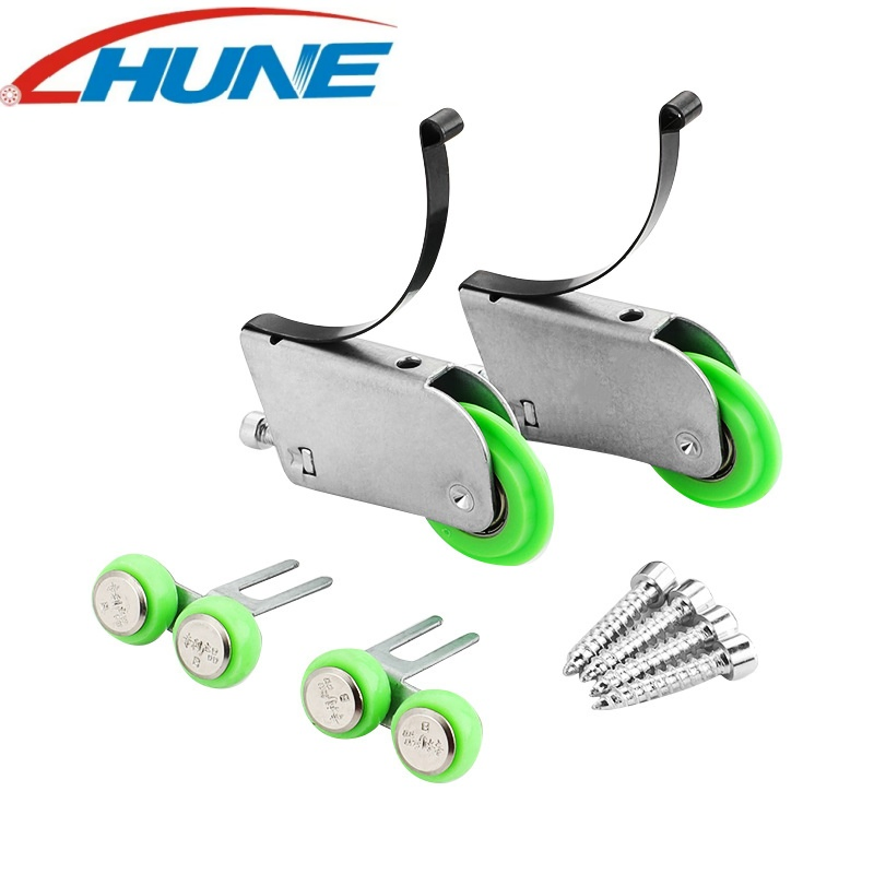 OEM ODM Iron Aluminum Steel Alloy Wheel Nylon Plastic Pulley Sliding Door Rollers for Furniture Wardrobe Parts
