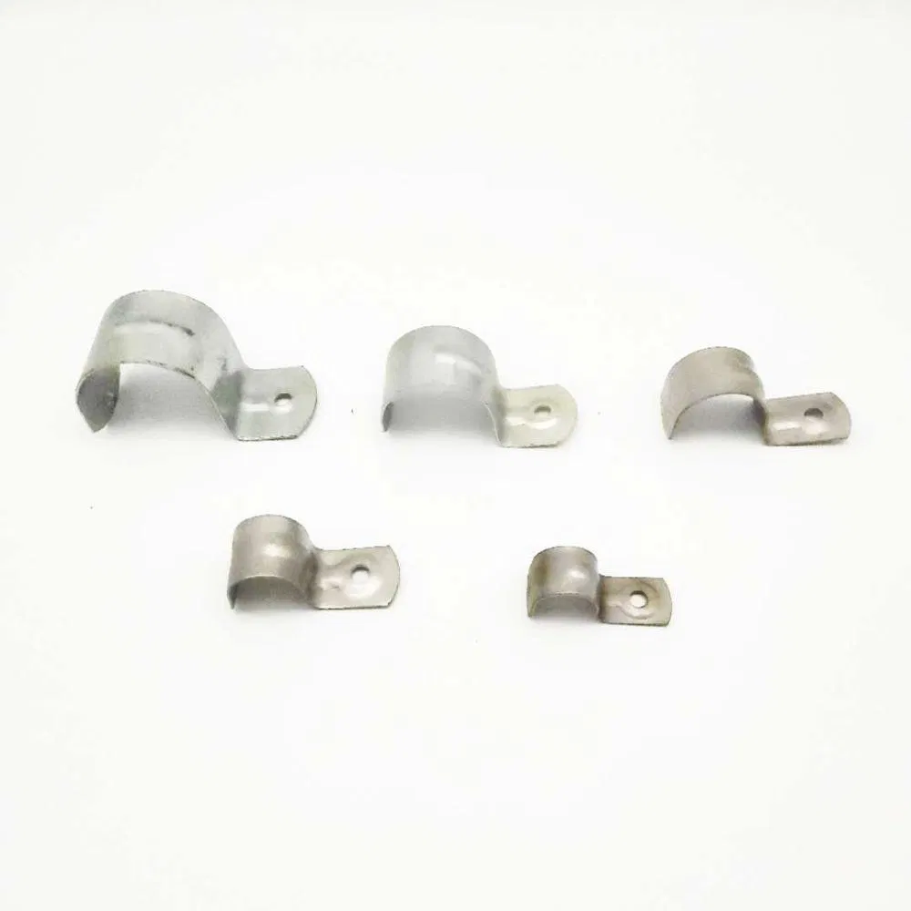 20-50mm Galvanised Stainless Steel Full Saddle for Conduit Pipe