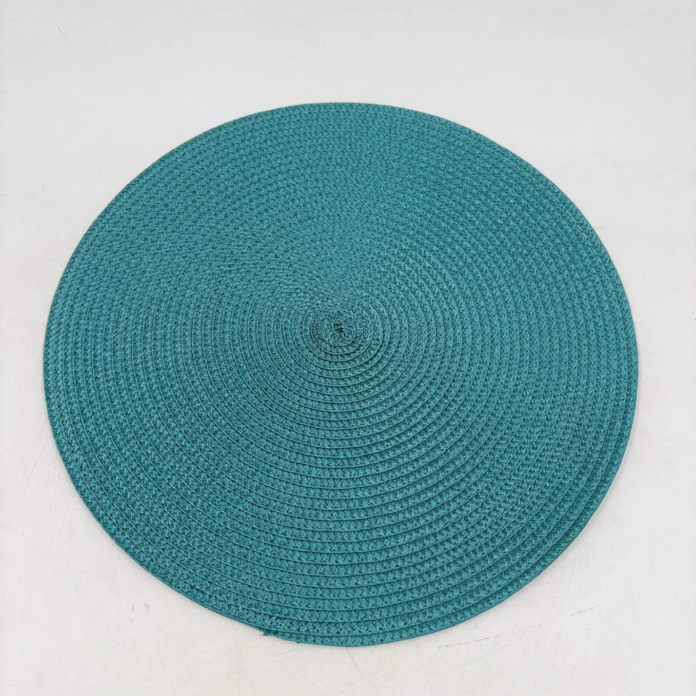 Round Braided Washable Polypropylene for Kitchen Dining Table Placemats