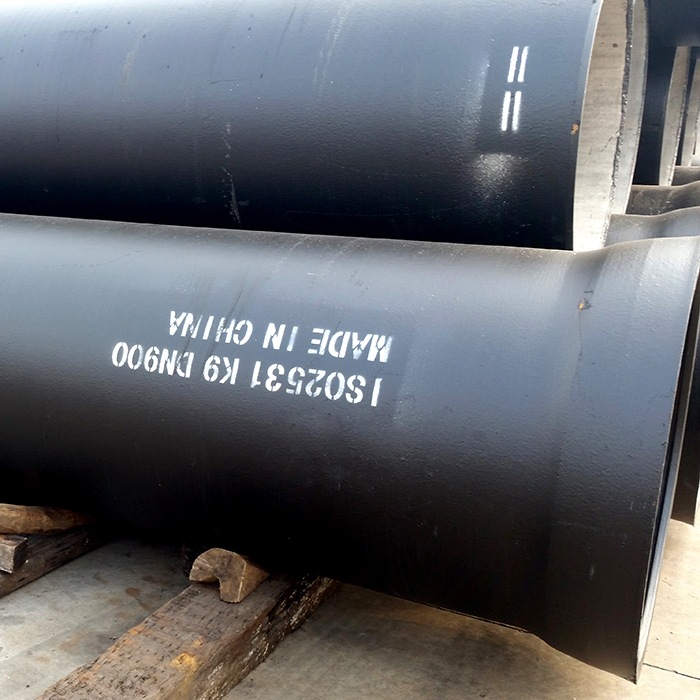ISO2531 Di Ductile Iron Cast Water Pipe DN900