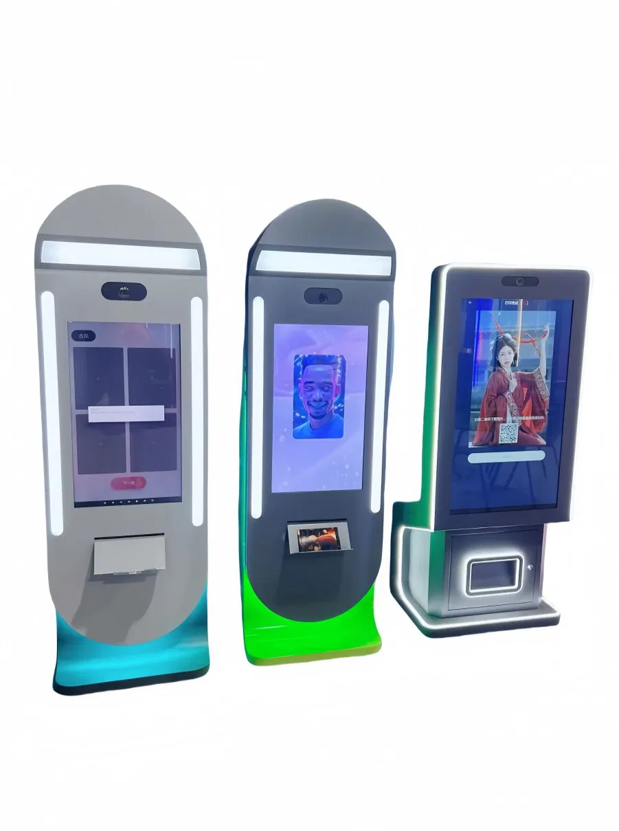 Ai Self-Service Intelligent Photo Printing Machine High Quality Photo Printer Photo Booth Vending Machine