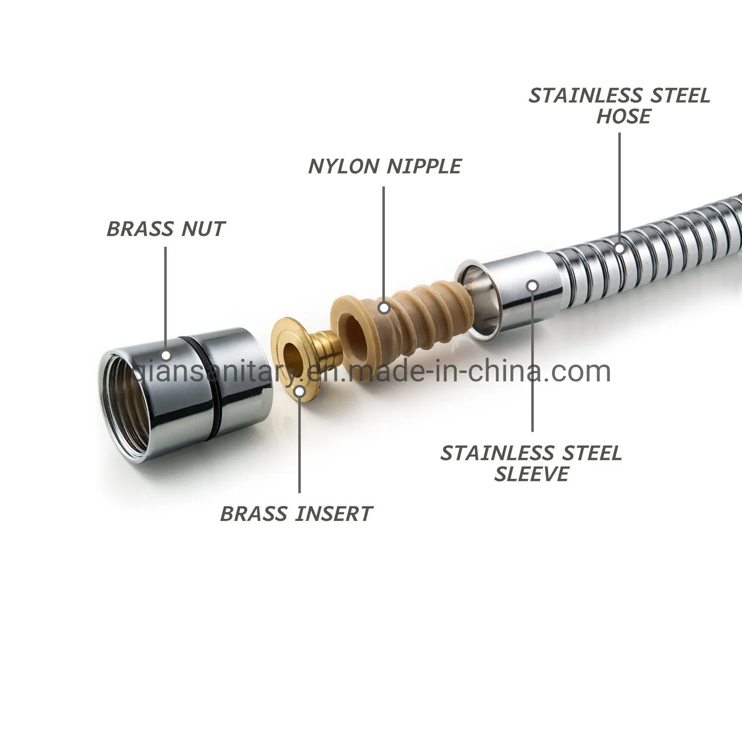 Bathroom Fittings Shower Parts Hose