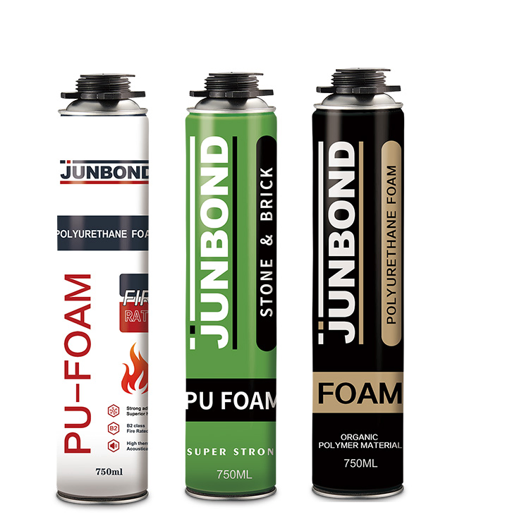 Building Material PU Foam Insulation Fire Foam Gun Manual Foam Bonding Concrete Stone and Brick