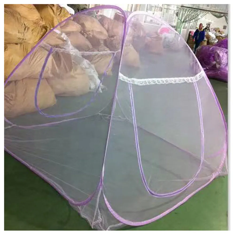 Customizable Portable and Foldable Mosquito Net with Pop-up Feature