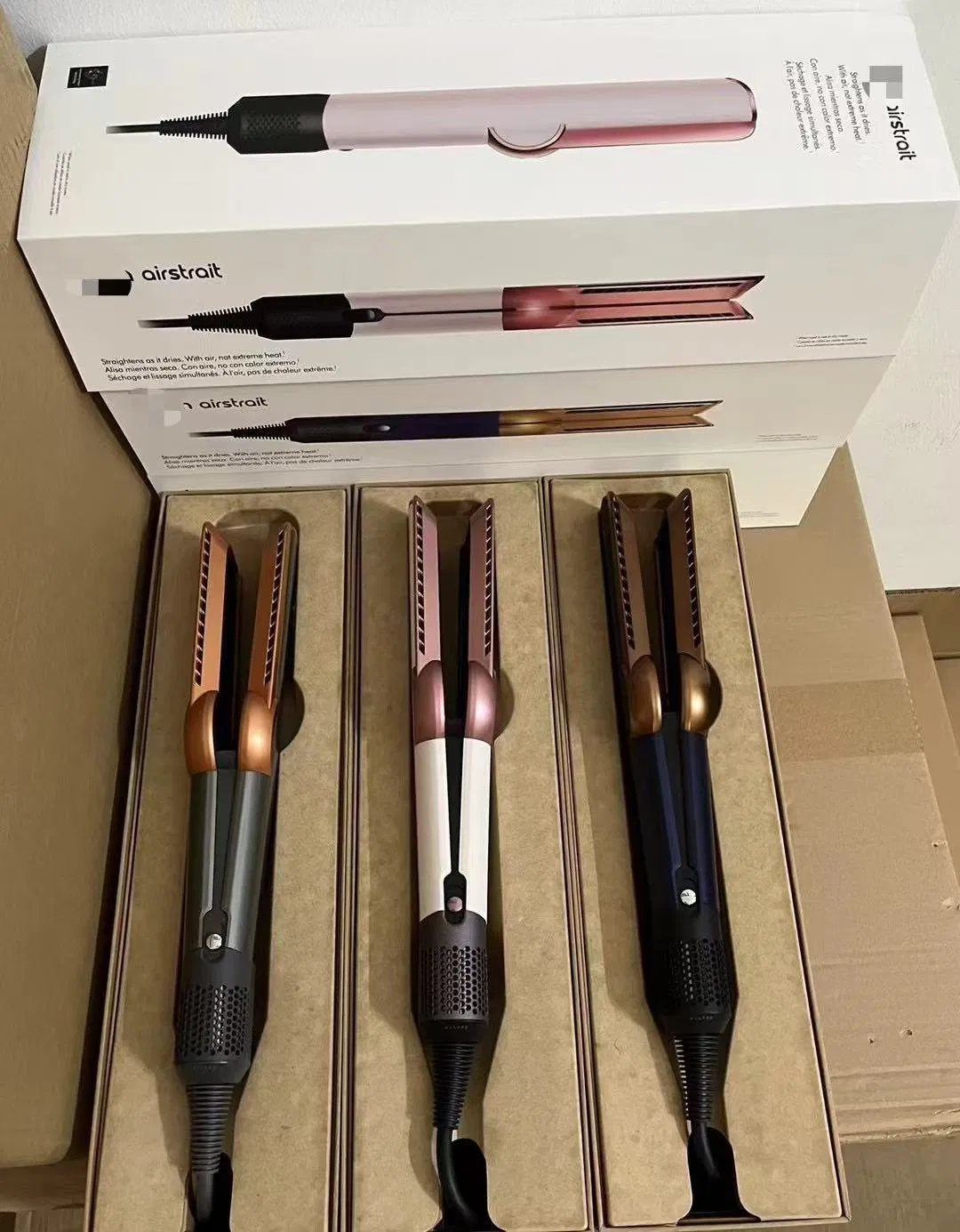 Original Dys Airstrait Hair Straightener HS06 Hair Corrale Salon Fashion Style Ht01