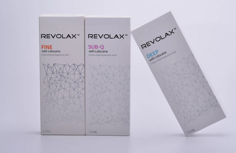 Best Revolax Deep Fine or Sub-Q Cross Linked Hyaluronic Acid Ha Dermal Filler for Nose Lip Body