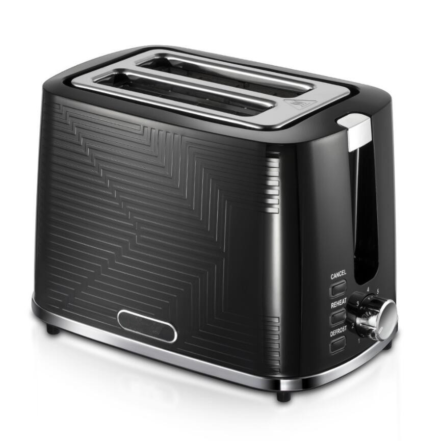 Best Selling Home Use Plastic 2 Slice Automatic Electric Toaster