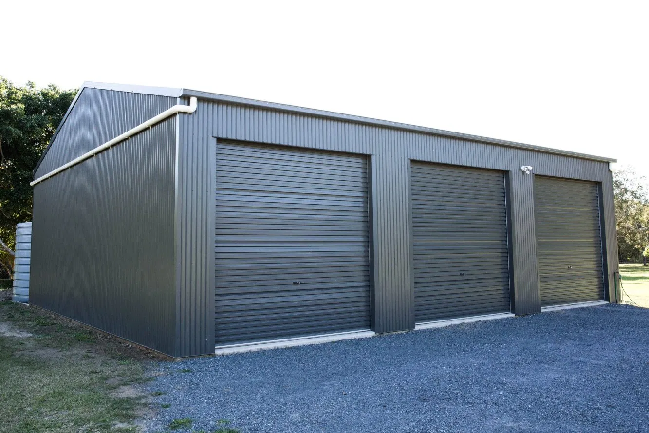 High-Quality Materials Light Qingdao Steel Structure Metal Frame Garage Kits Storage Sheds