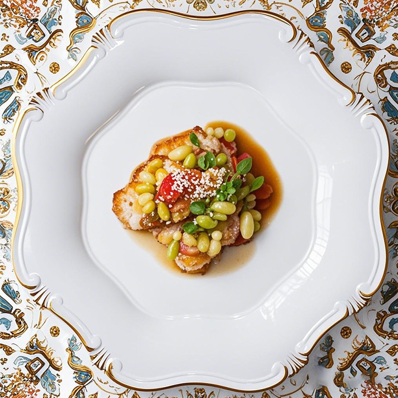 Premium Restaurant Plates Collection for Fine Dining and Weddings