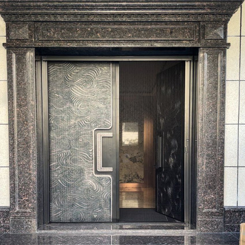 Slide Retractable Window Screen Trackless Folding Screen Window