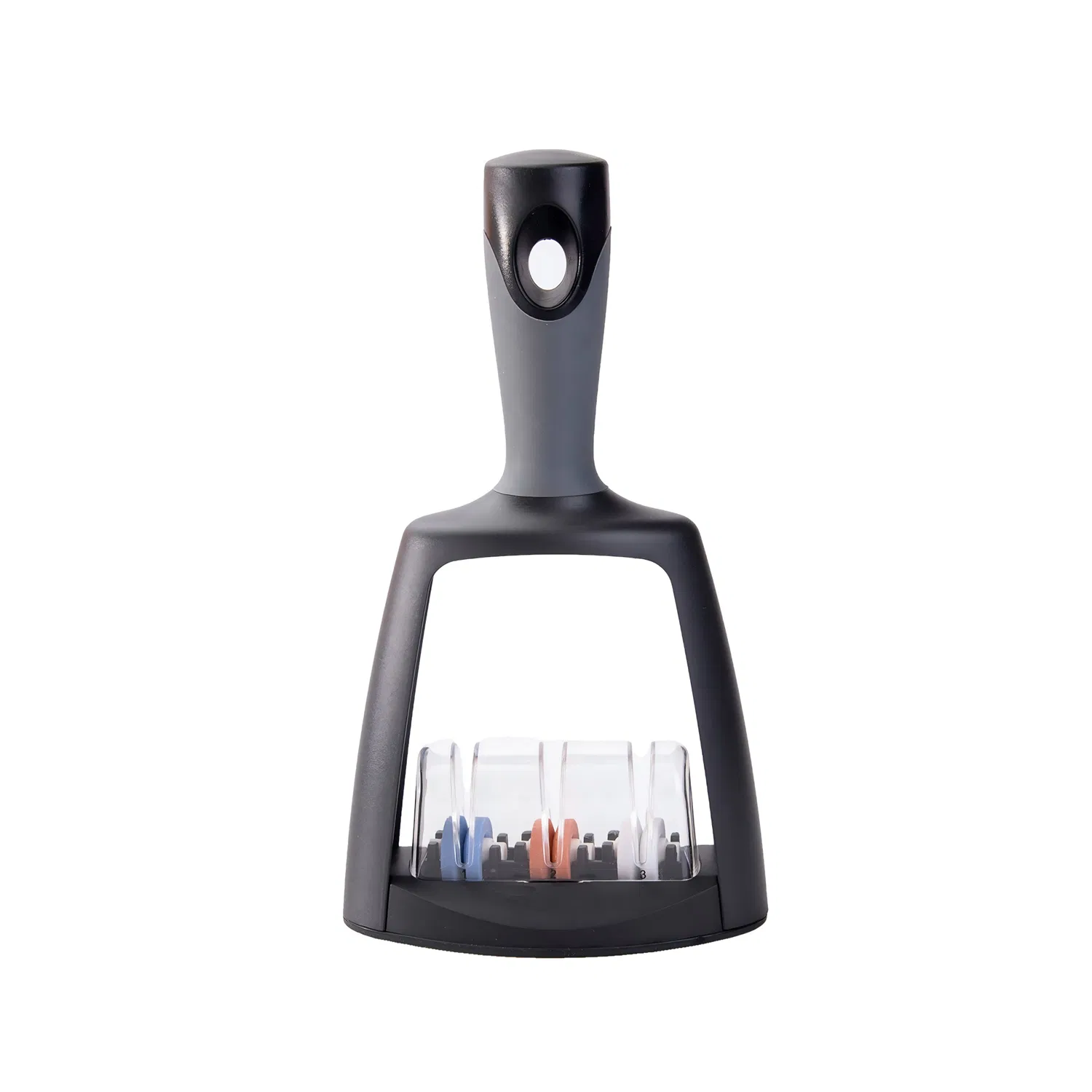 3 Slot Dry Wet Use TPE Handle Kitchen Knife Sharpener for Most Knives Scissors Kitchen Sharpener