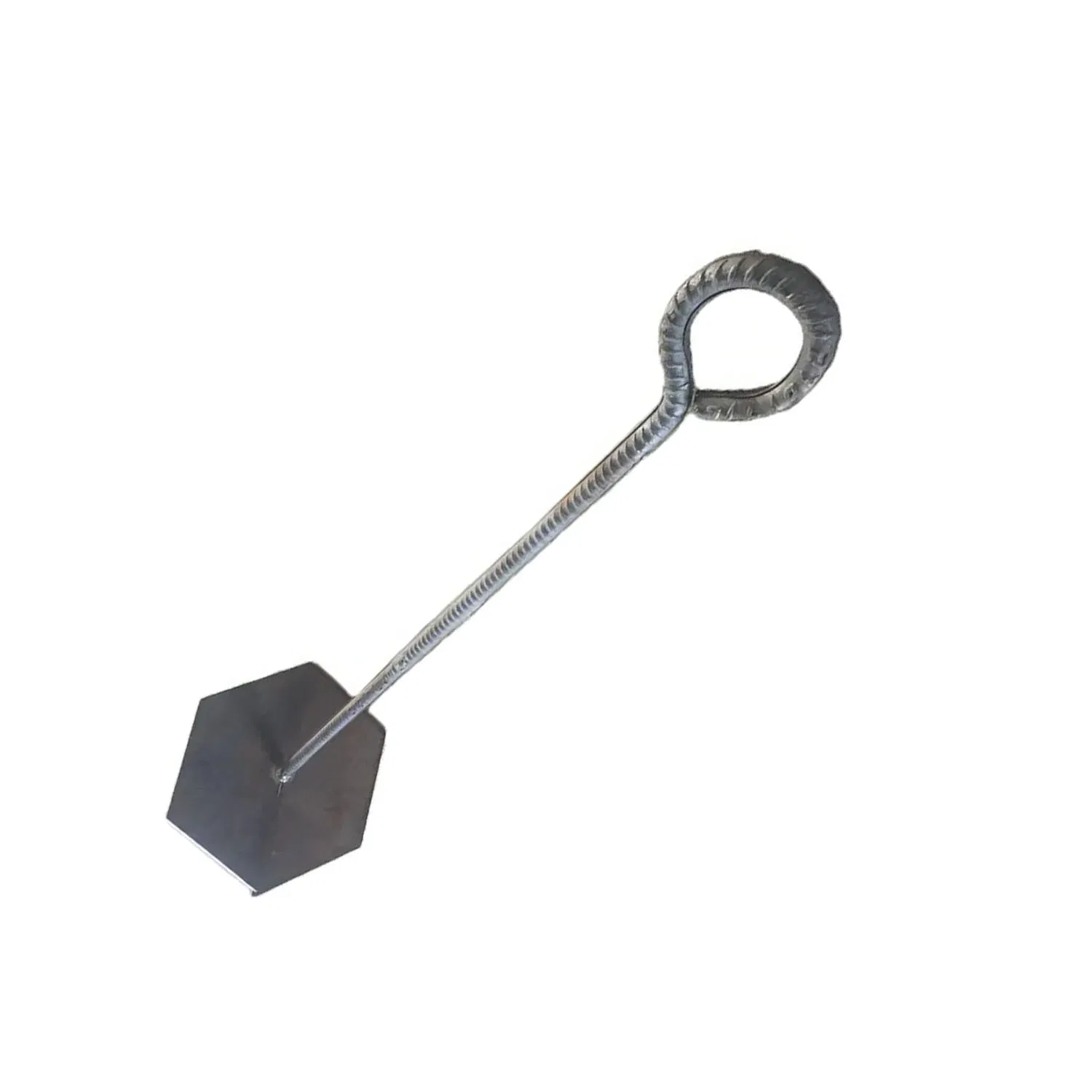 Factory Customized Steel Bar Welded Hexagon Screw Helical Pile with Handle