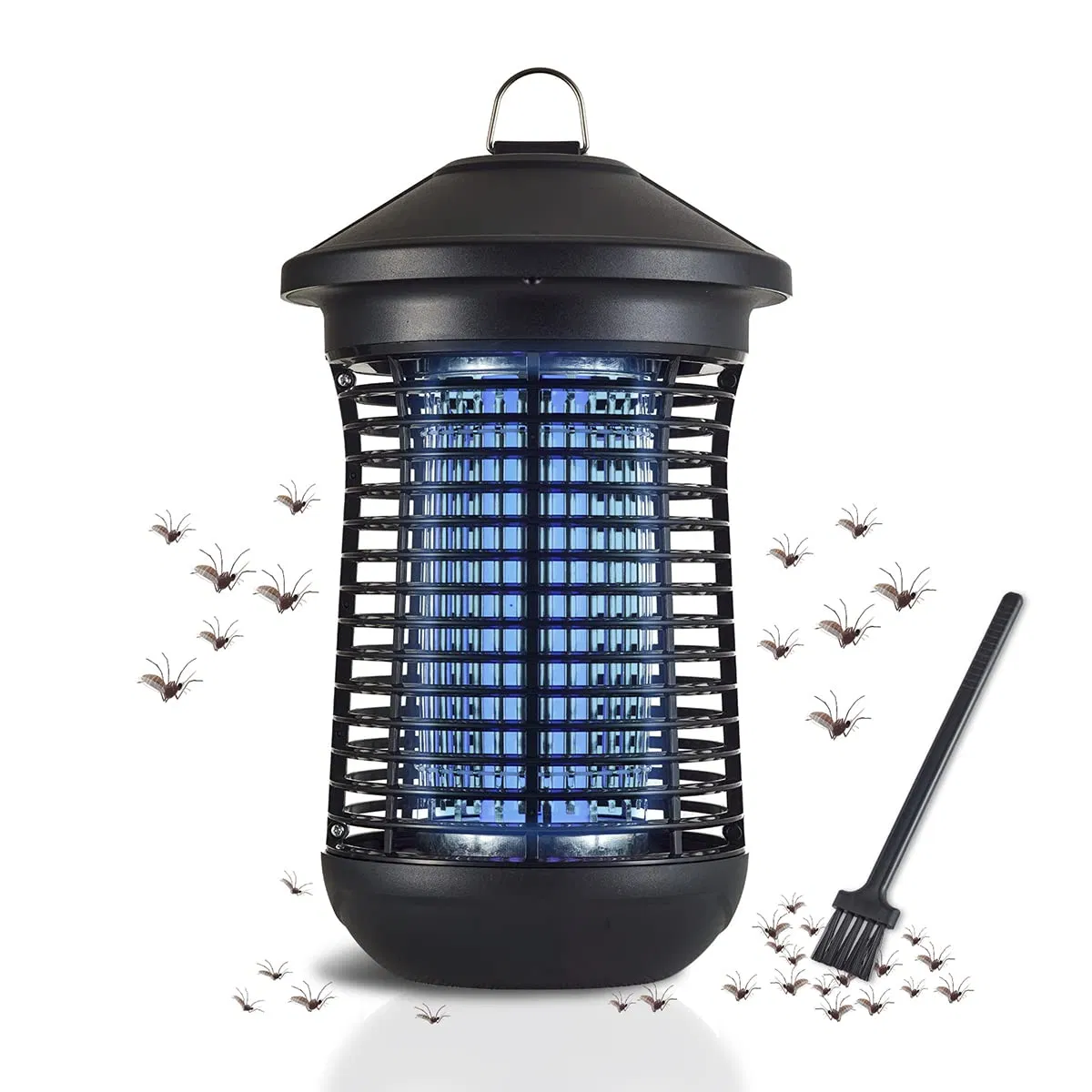 Powerful Outdoor Bug Zapper with Dusk-to-Dawn Sensor for Gardens