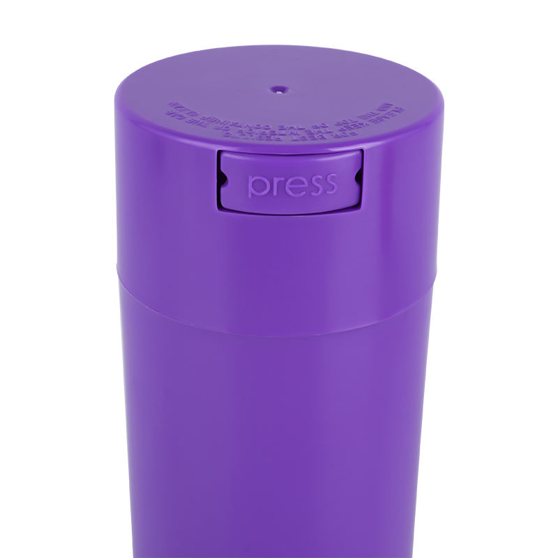 Wholesale Airtight Smell Proof Fresh Storage Plastic Jar Dry Herb Storage Jars