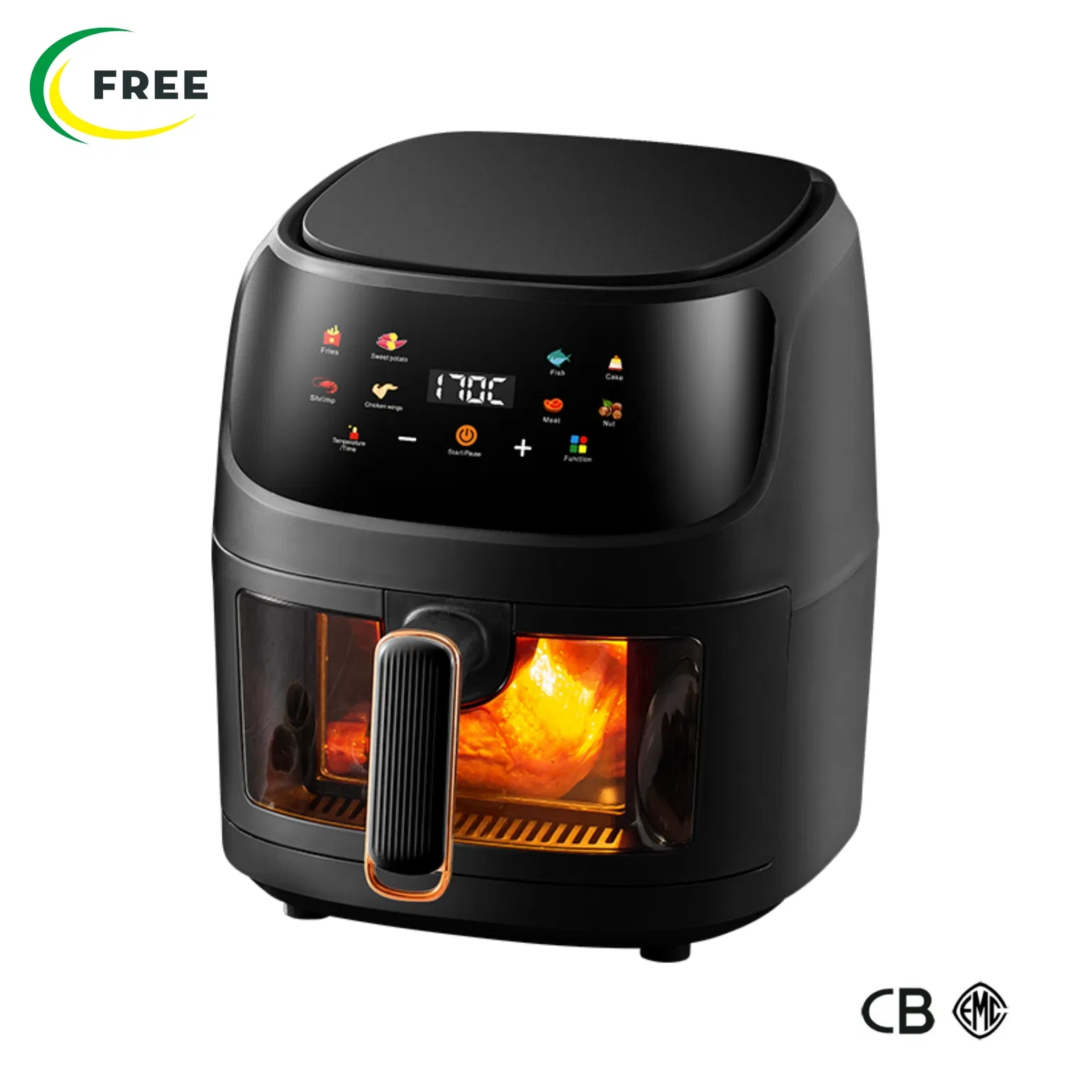 Good Quality Factory Directly No Oil Digital Electric Power Air Fryer