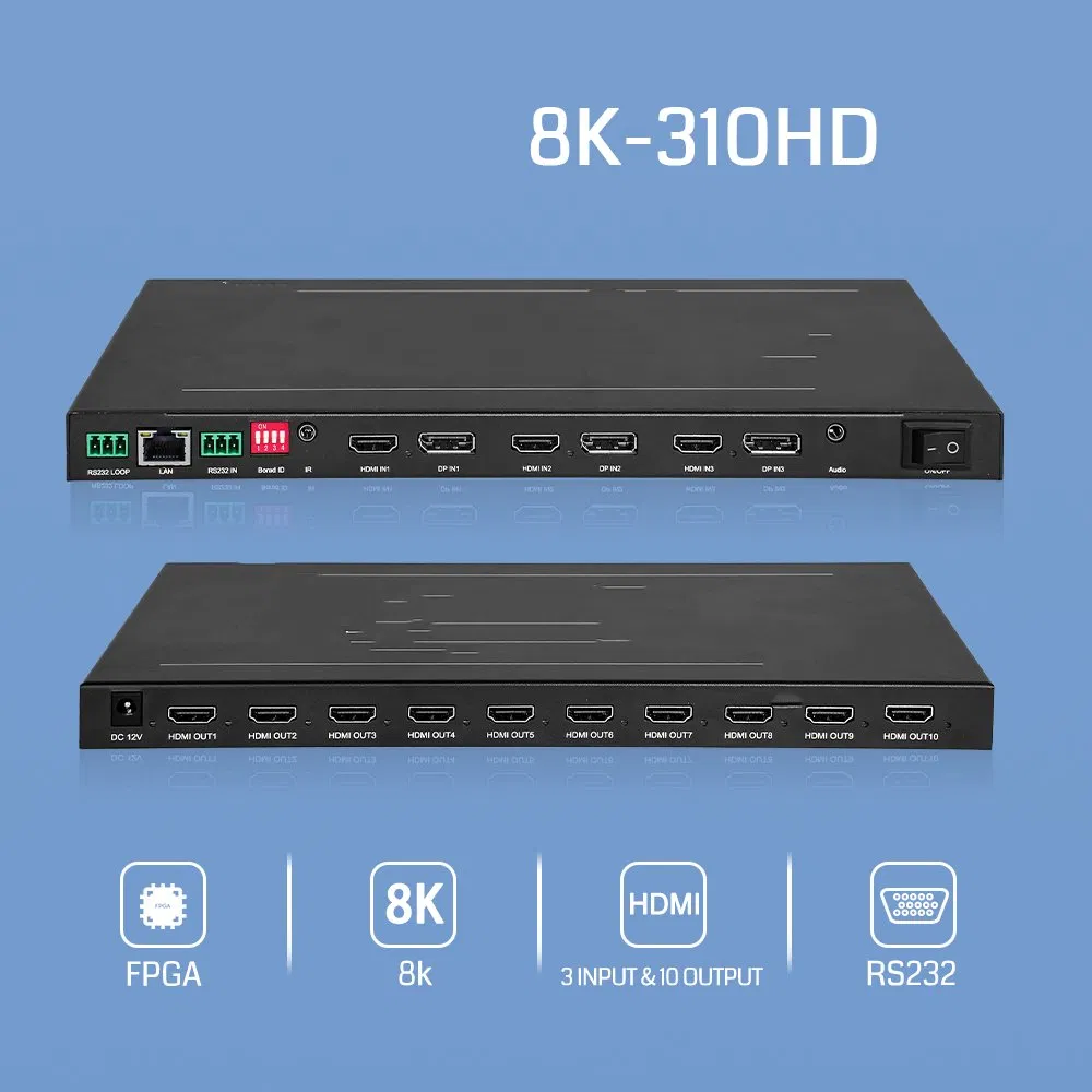 Customized 8K HD Video Wall Processor Controller