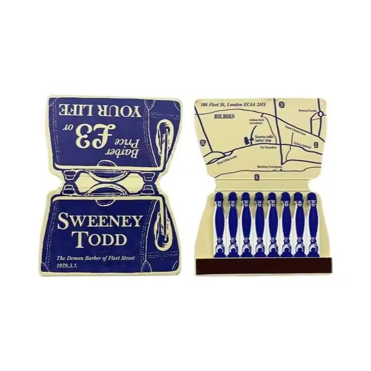 Wholesale Manufacturers Special Lengthened Match for Candles Retro Senior Fragrance Candles Long Rod Match Book