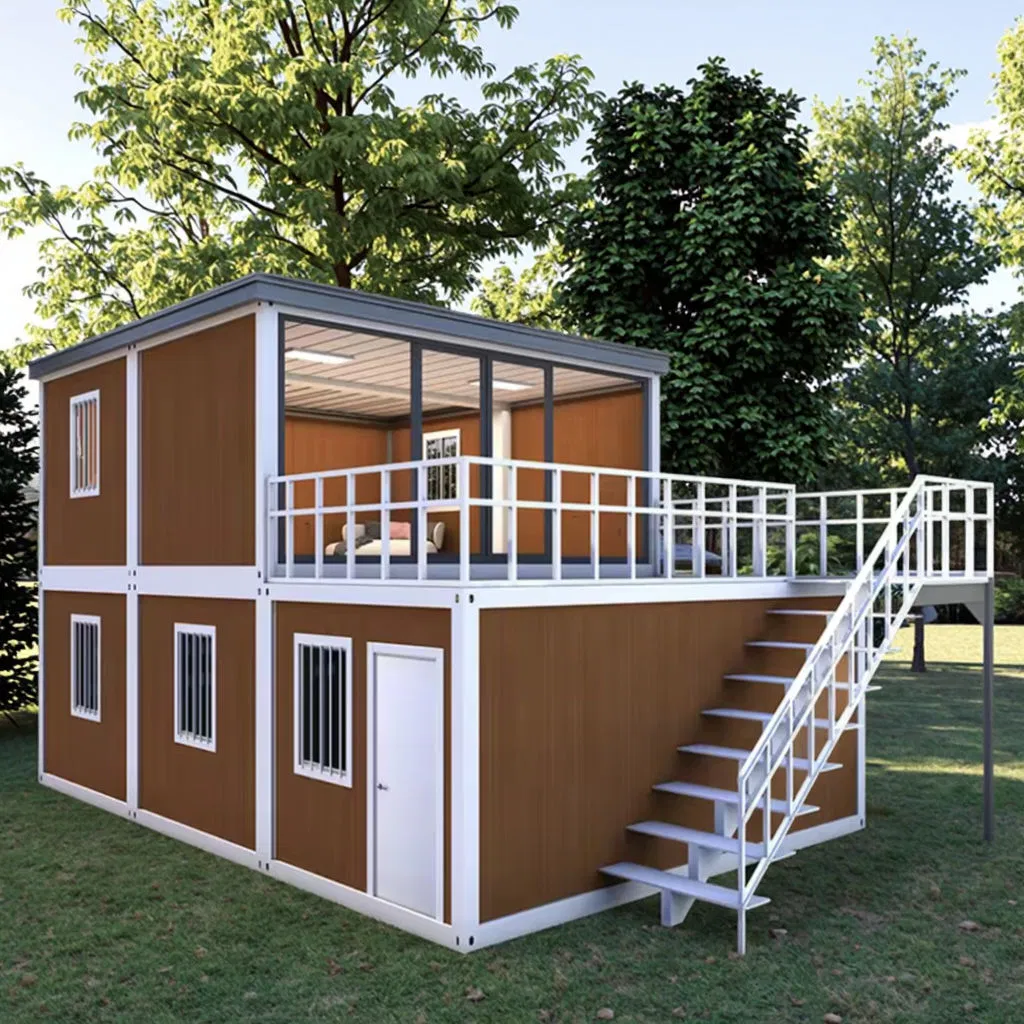 Custom Durable 20FT Portable Prefabricated Flat Pack Container House for Shop Office Living