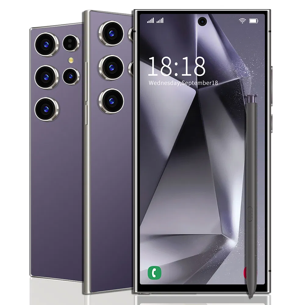 Hot Selling Mobile Phone for S24 Ultra 16g+1t Cell Phone Unlocked Smartphones