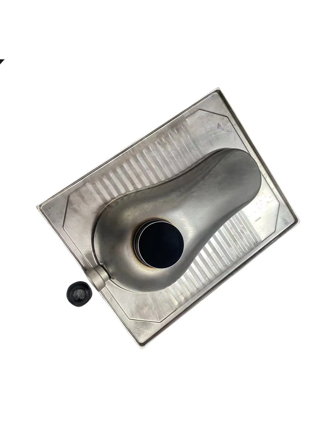 Premium Custom Stainless Steel 304 Squatting Toilet Pan for Prisons