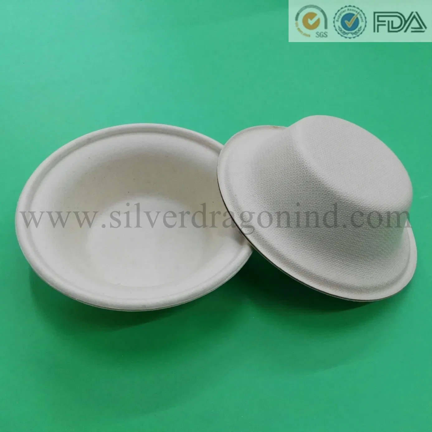 Compostable Biodegradable Sugarcane Pulp Paper Plate