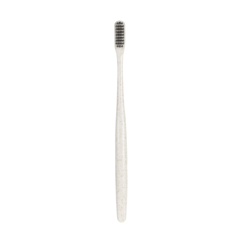 Custom Wheat Straw Soft Bristles Eco-Friendly Disposable Portable Hotel Toothbrush