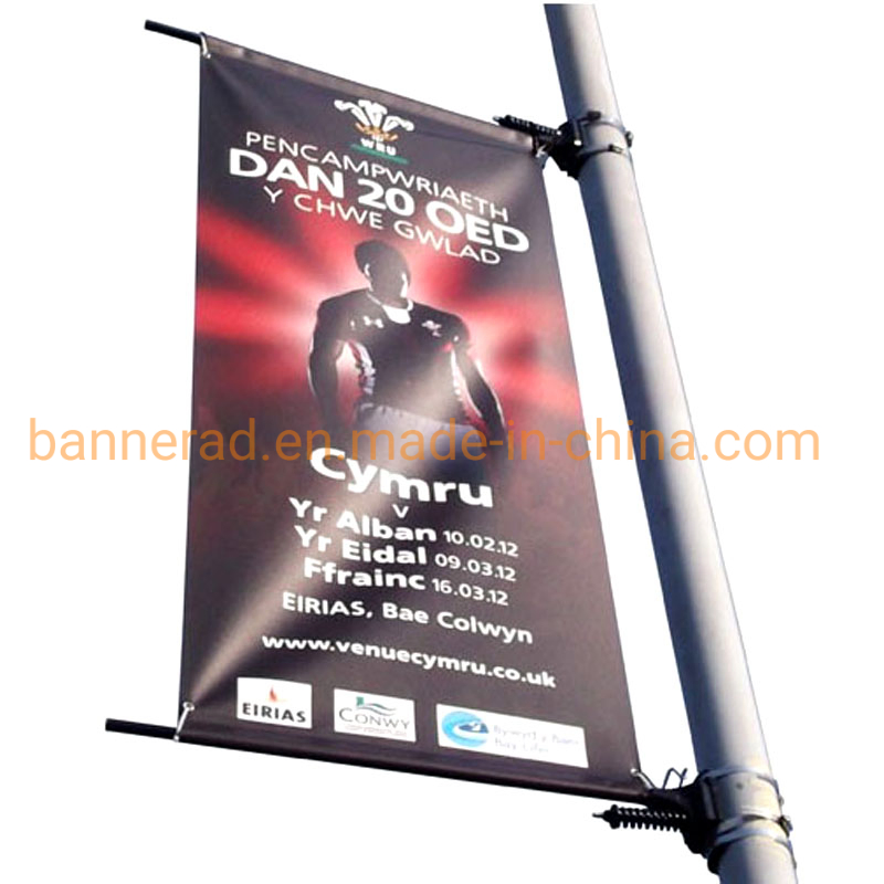 Metal Street Pole Advertising Promotion Banner Base (BTT)