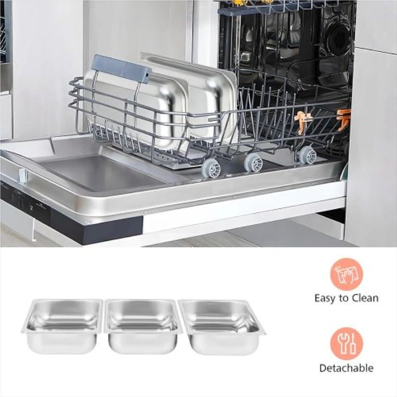 Stainless Steel 7.5L New Design Electrical Buffet Warmer