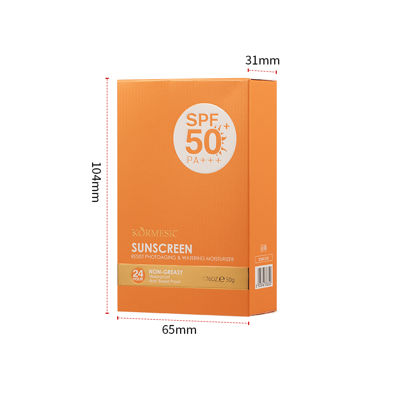 Factory Price SPF50+ Refreshing Waterproof UV Concealer Moisturizing Brightening Sunscreen Cream