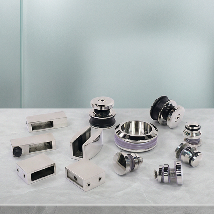 Shower Door Sliding Hardware Polished Nickel Sliding Shower Door Hardware