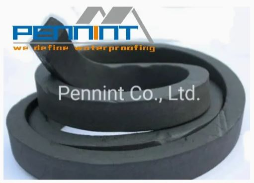 Hydrophilic Swelling Vulcanized Rubber Bentontie Waterstop Strip