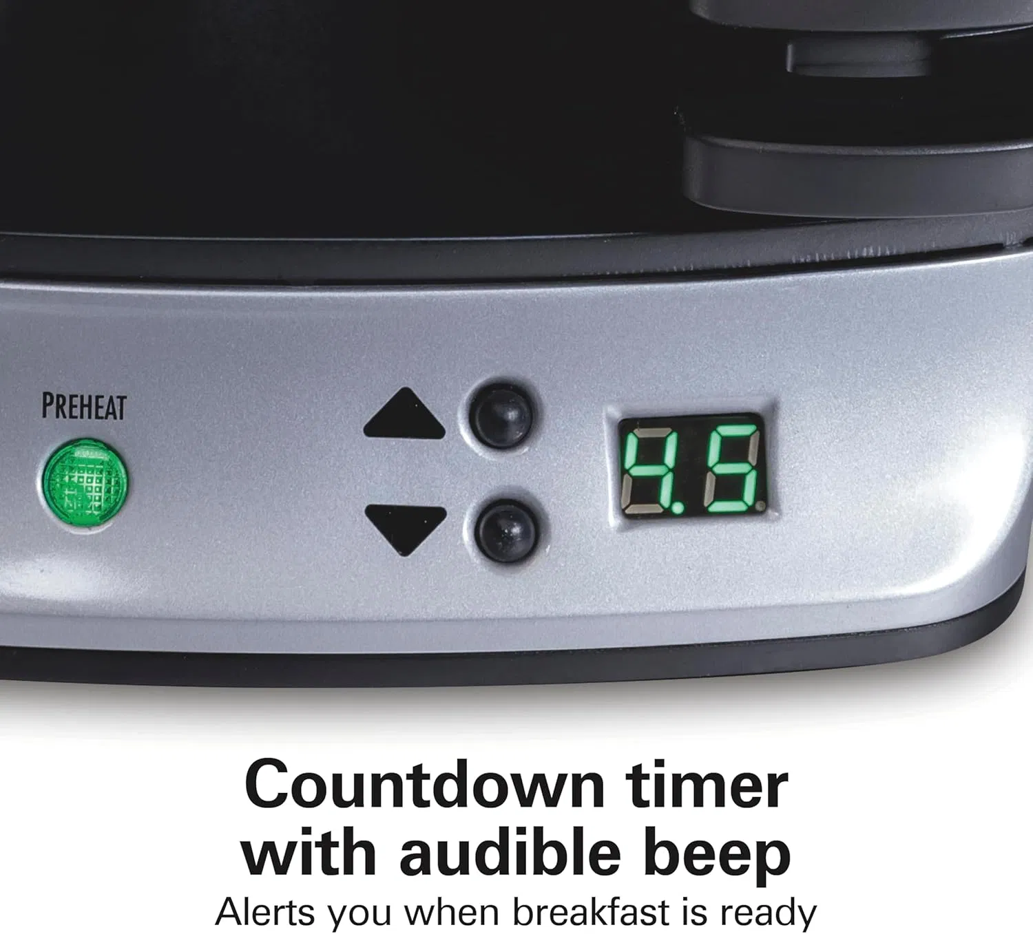 Dual Breakfast Sandwich Maker with Timer