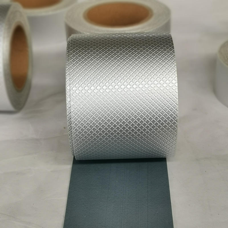 High Quality Hot Selling Aluminum Foil Butyl Rubber Waterproof Sealant for Roof Insulation Leak Repair Adhesive Rubber Gummed Tape