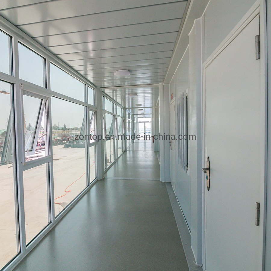 Ce Approval Cheap 20feet Two Storey Caravan Container House Price