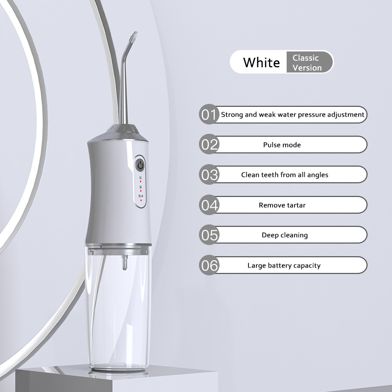 The Latest Version Whitens Healthy Teeth and Cleans Effectively Water Pick