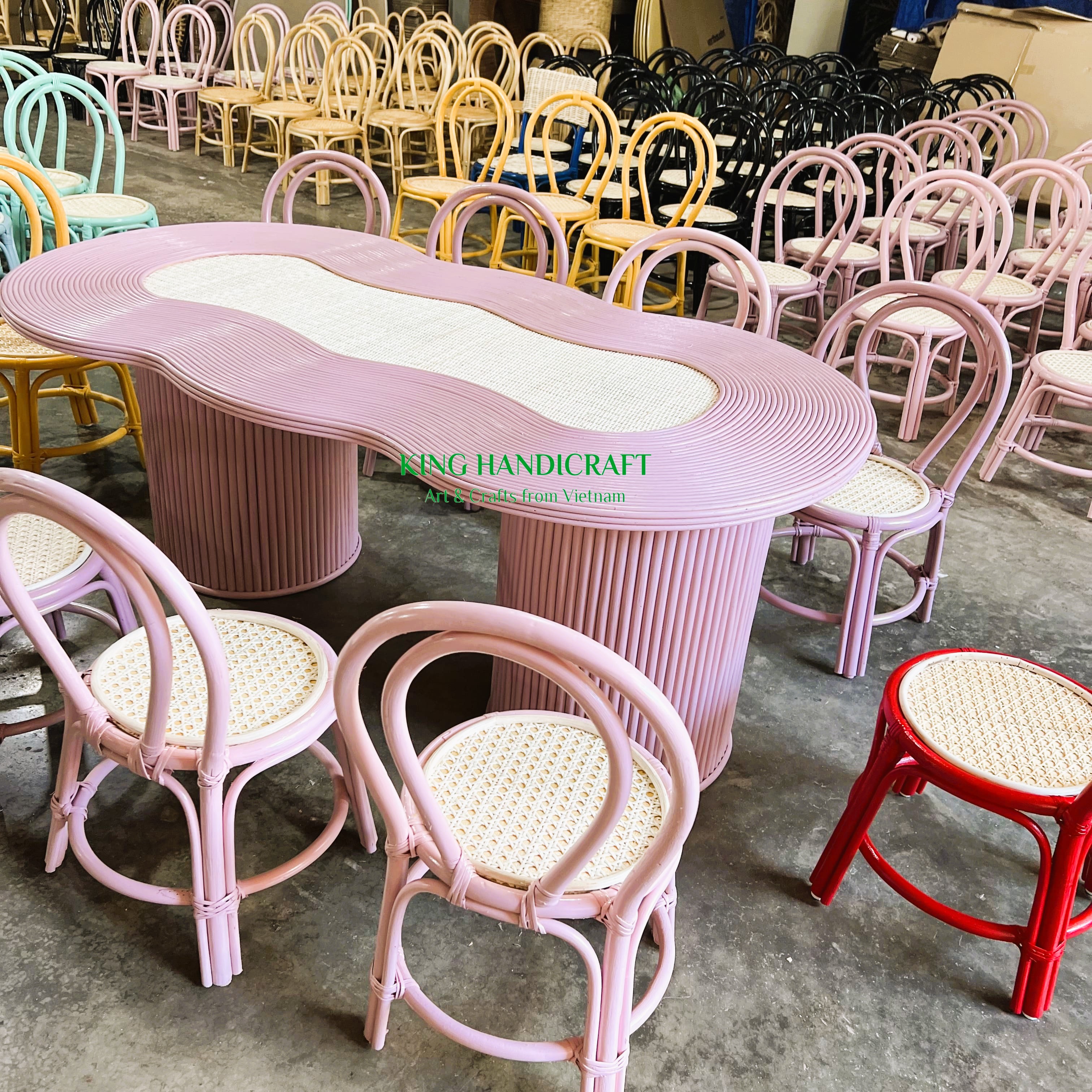 Мебель детская для игровой комнаты стулья ротанг плетеные