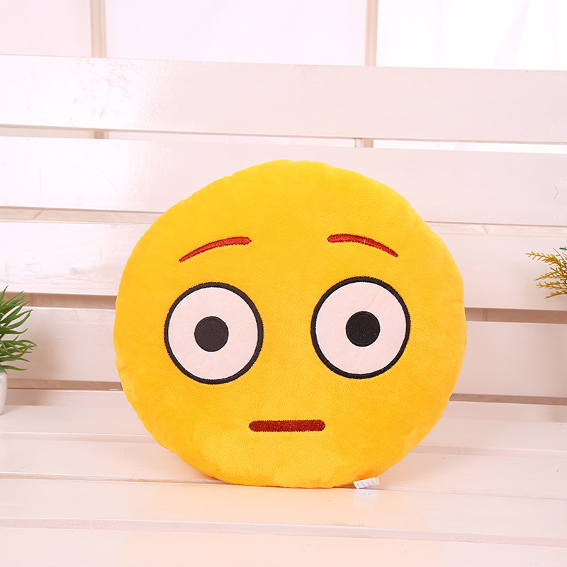 Emoji Plush Pillow Skin Without Fill Unstuffed Plush Toy