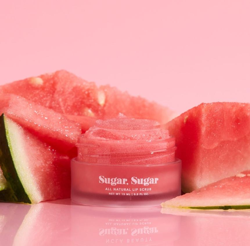 Non-Irritating Smoother Vegan Moisturizing Sugar Exfoliating Private Label Lip Care Organic Lip Scrub