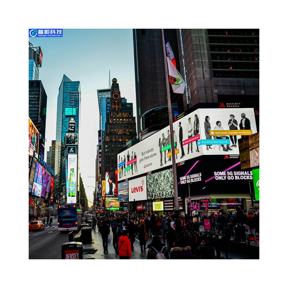 Factory Wholesale Outdoor LED Wall Lights Outdoor LED Screen for Advertising