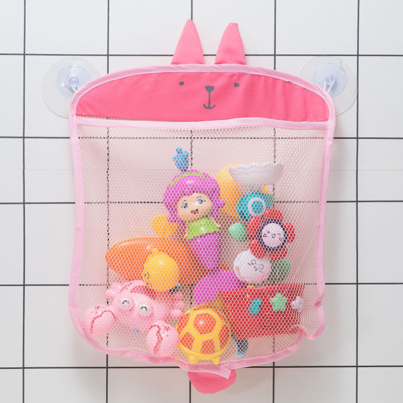 Three Colors Toy Storage Mesh Bag