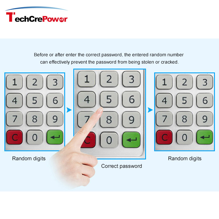 Safety Keyless RFID Card Digital Electric Smart Cabinet Lock