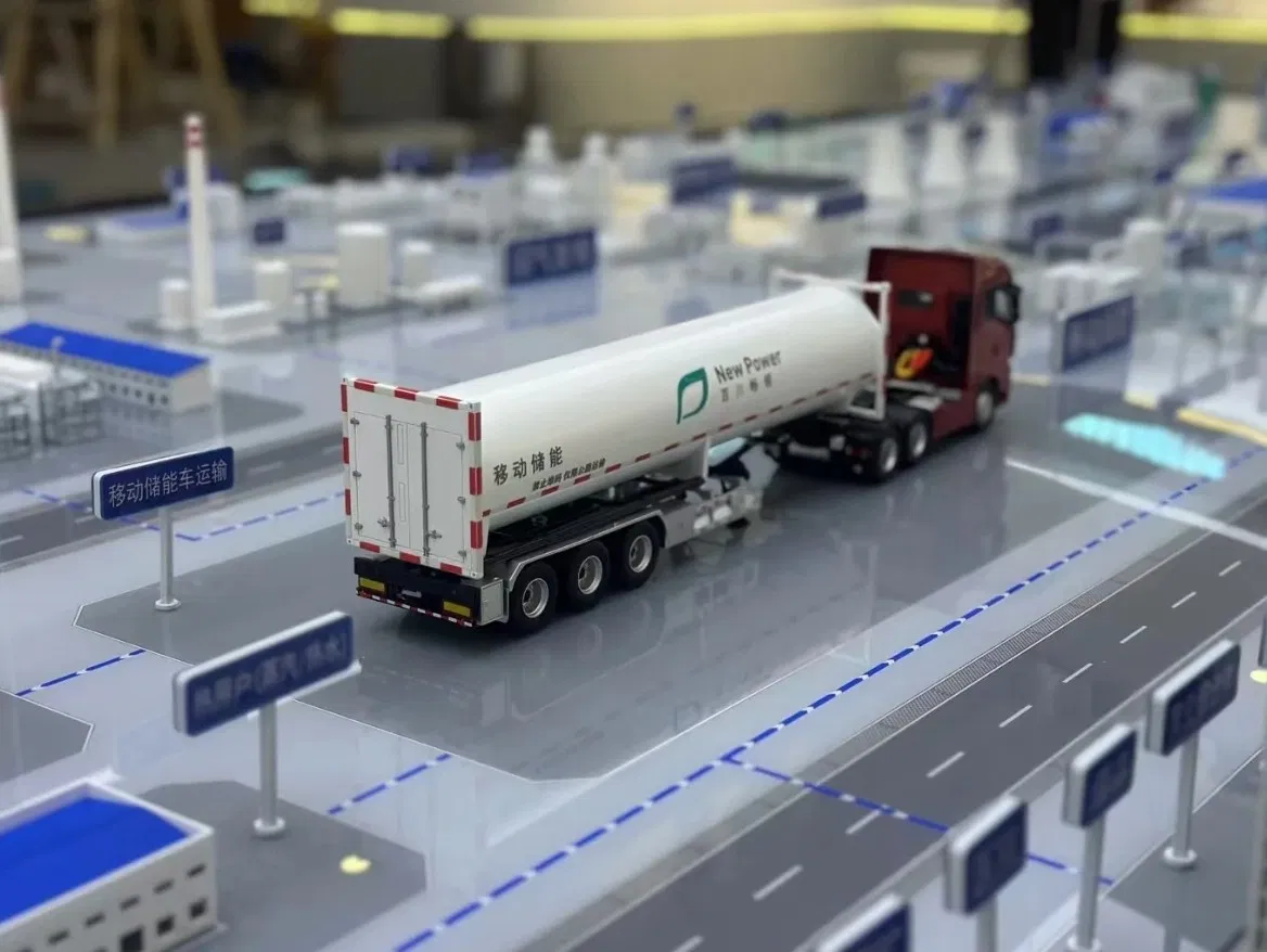 New Energy Model Sculpture for Office: Custom Hand-Made Exhibition Art