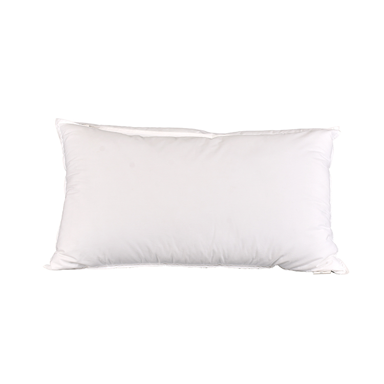 Polyester Pillow Manufacture Hotel White Polyester Bolster Pillow