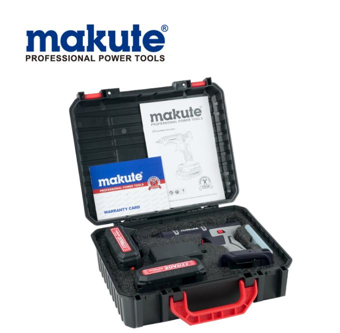 Makute 20V Cordless Hot Melting Glue Gun Rechargeable for Battery Power Tool