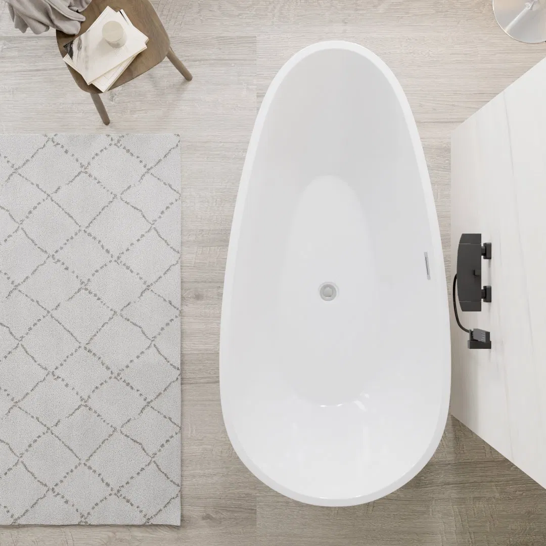 Овальная акриловая ванна для замачивания