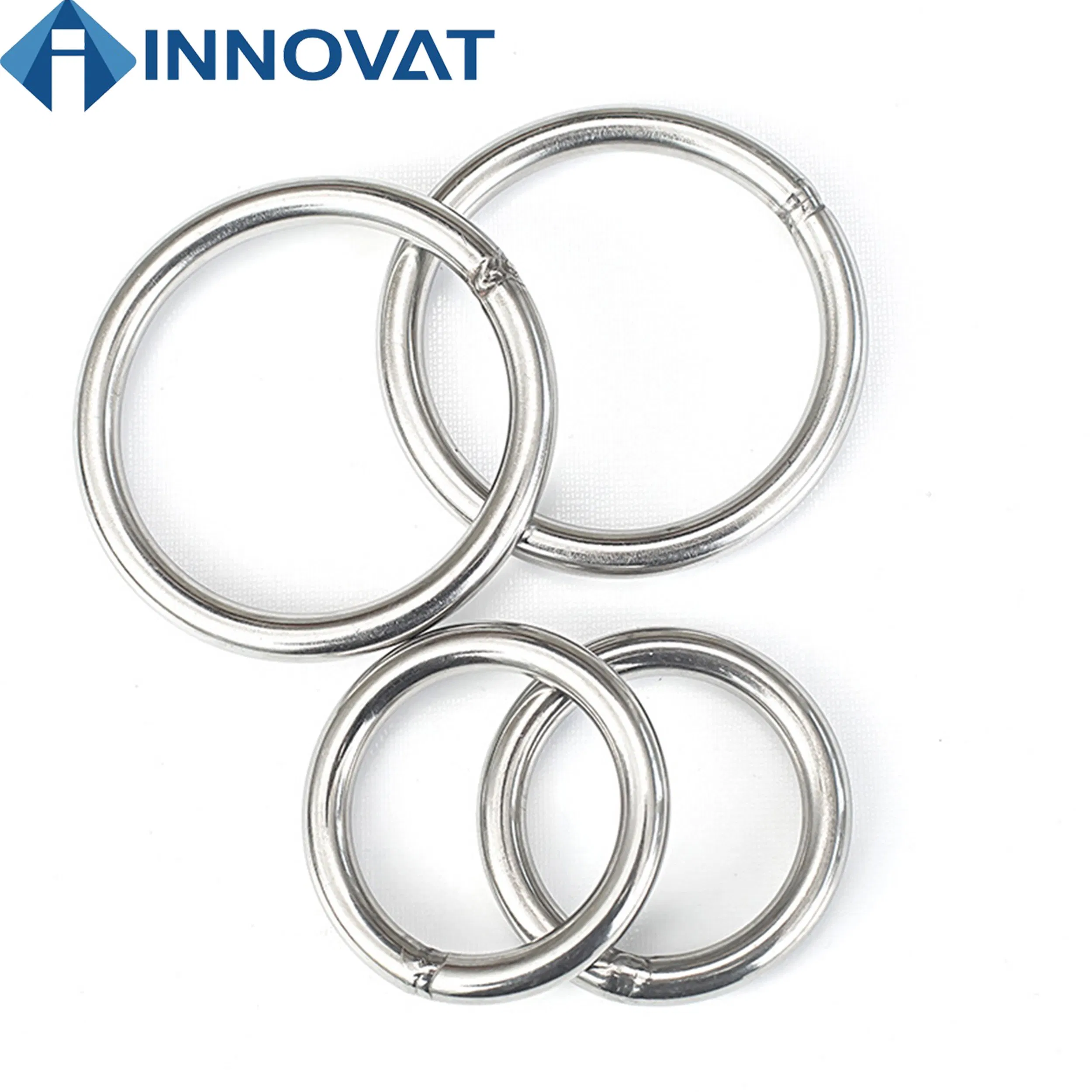 Insulation Accessories Inventory 3X30mm Round Sharp Stainless Steel Weld O Lacing Ring