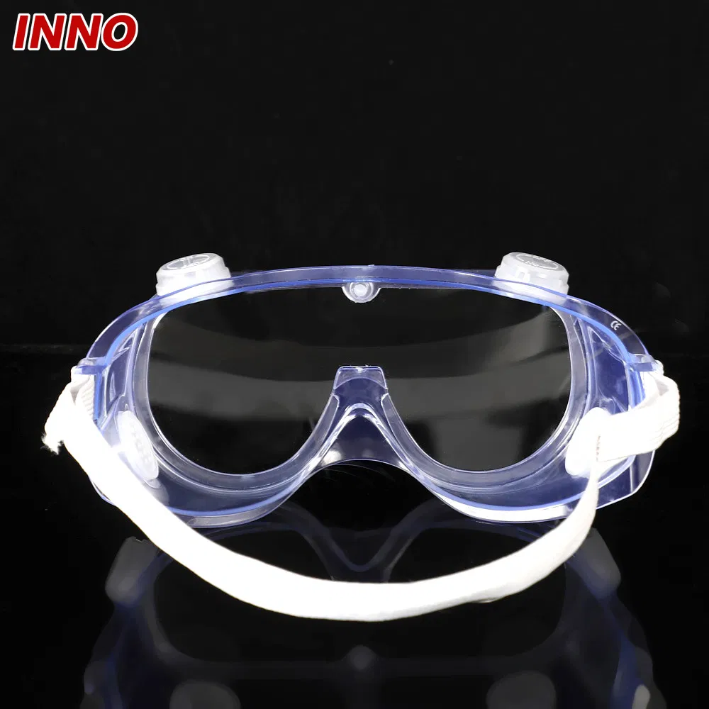 Inno-Aj003 Manufacturer Direct Selling Anti Fog PVC/TPU Soft Frame Polycarbonate Lens Fully Protection Goggles Eco-Friendly