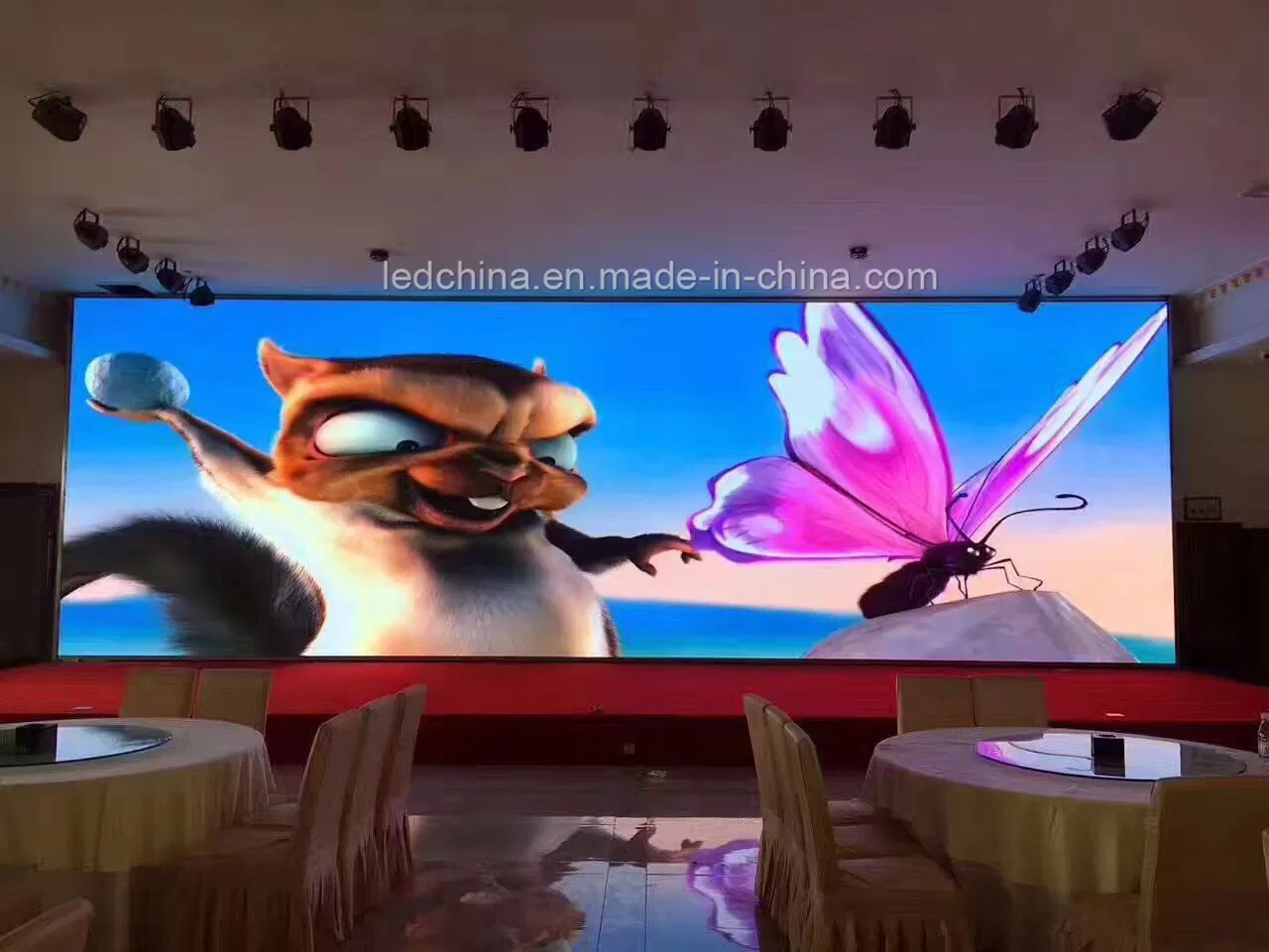 Indoor/ Outdoor P3.91 Rental Events Video Wall Panel LED Display