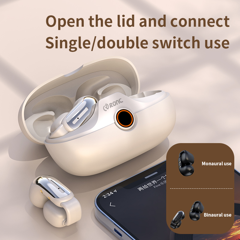 Smart Bluetooth Earbuds with Ai Translator Support Wireless Earphone for Travel Work