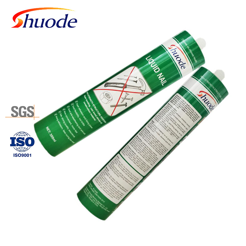 Liquid Nail Adhesive for Multi-Purpose Use in Various Environments